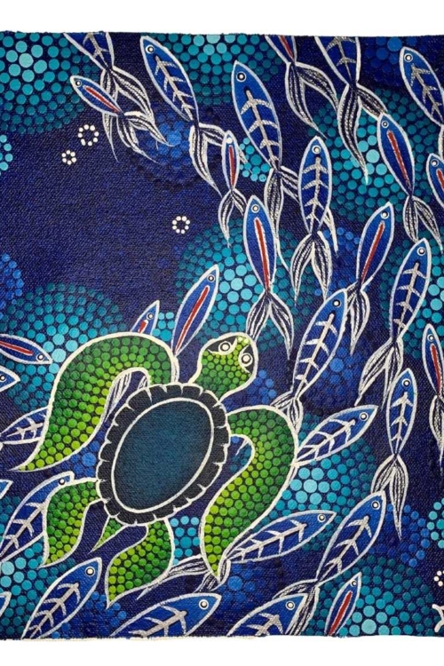 Schooling Yimenda Painting Art aboriginal art