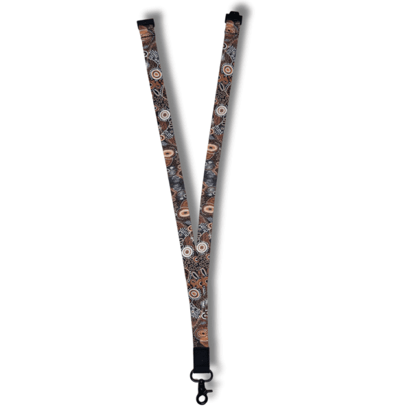 songlines-art-culture-education-Aboriginal-art-lanyard-my-country