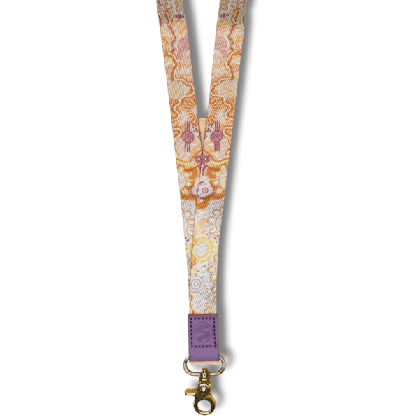 songlines-art-culture-education-resources-Aboriginal-art-lanyard-sky-country-in-colour