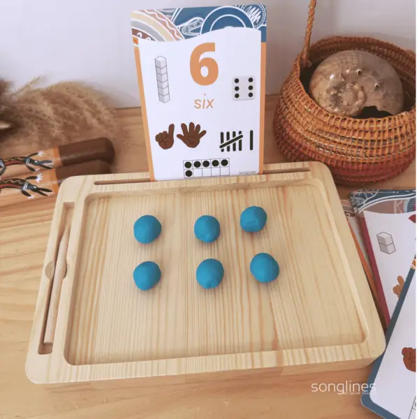 songlines-art-culture-education-Aboriginal-art-Indigenous-education-resources-montessori-sensory-writing-tray