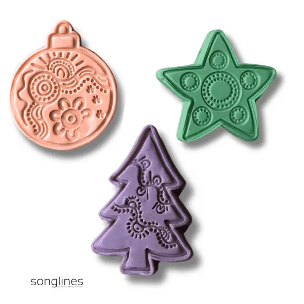 songlines-art-culture-education-Aboriginal-art-Indigenous-education-resources-aboriginal-christmas-dough-cutter