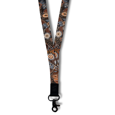 songlines-art-culture-education-Aboriginal-art-lanyard-my-country